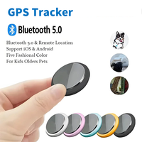 Mini GPS Locator AntiLost Alarm Wallet Keychain Smart Tag Bluetooth-Compatible Tracer Keychain Dog Pet Child Tracker Key Finder