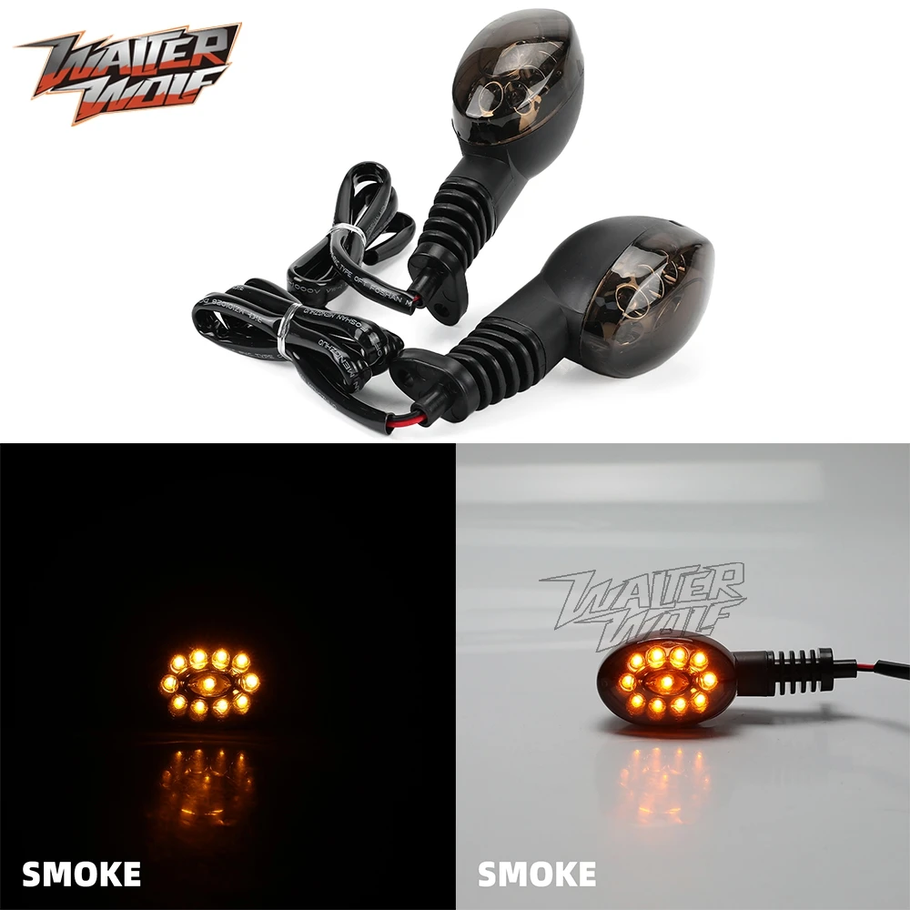 Motorcycle Turn Signals Lamp Front Rear LED For YAMAHA XT 660X XT660 R/X For Triumph Street Scrambler 900 For KAWASAKI KLX230 SM