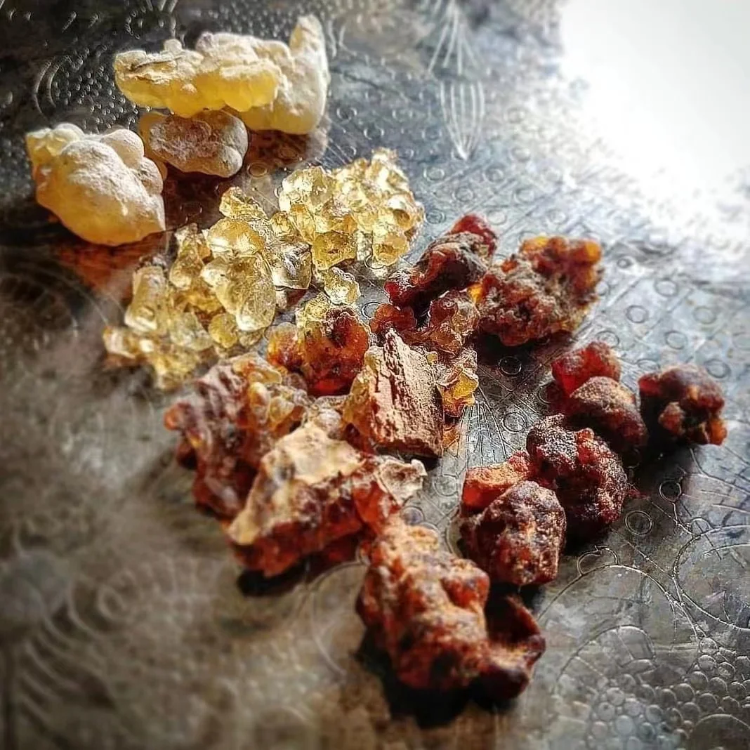 High quality myrrh in the mountains of southern Yemen to soothe the spirit, invigorate the mind and purify the air