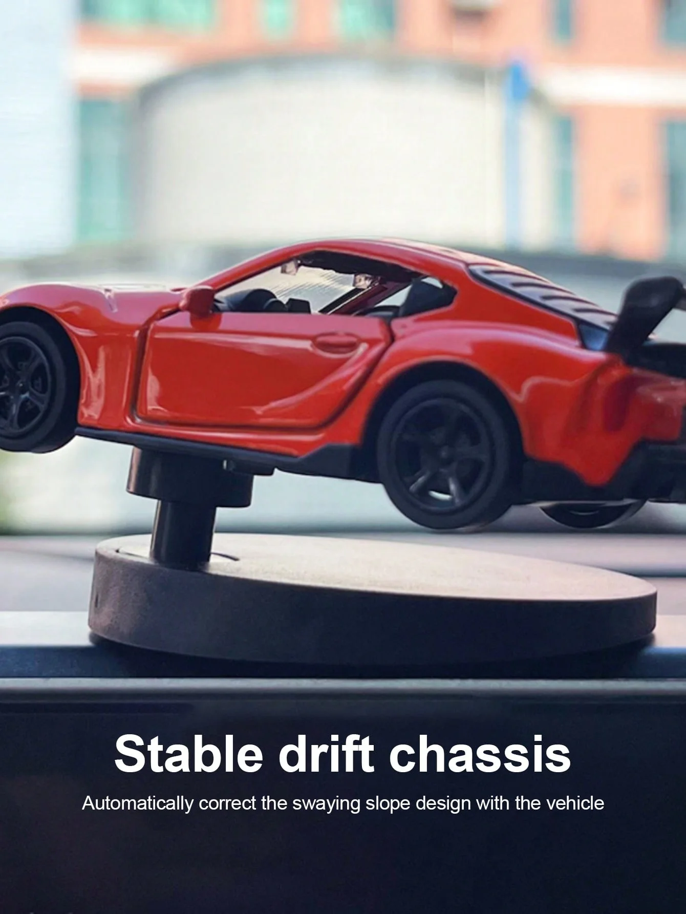 Украшение приборной панели динамического дрифта — движущаяся модель с гравитационным питанием и реалистичным дрейфующим движением, батарея не требуется, цинковый сплав