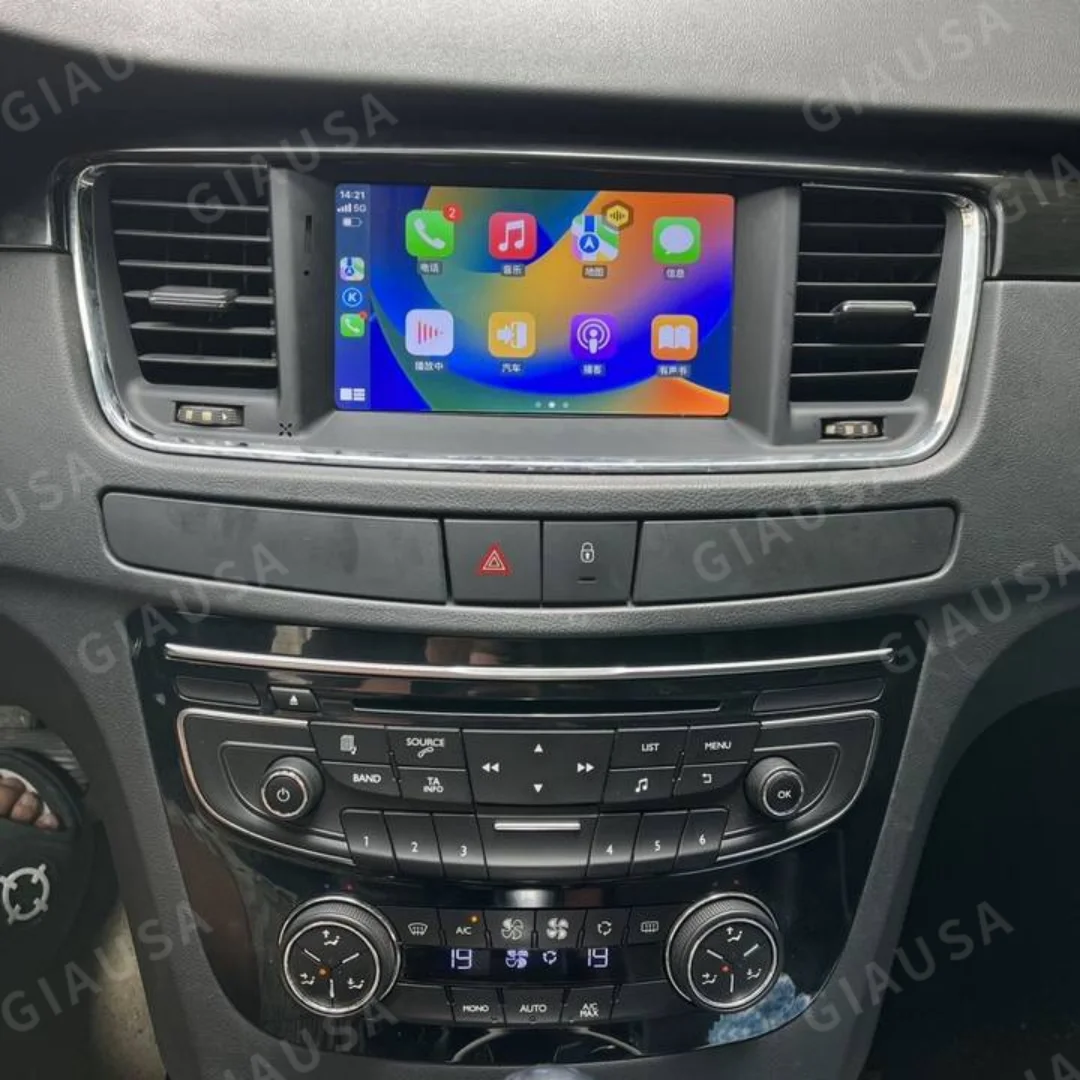 

2-диночное радио Carplay для Peugeot 508 2011 2012 2013 2014 2015 2016 2017 Android 13 плеер видео GPS головное устройство авто радио стерео