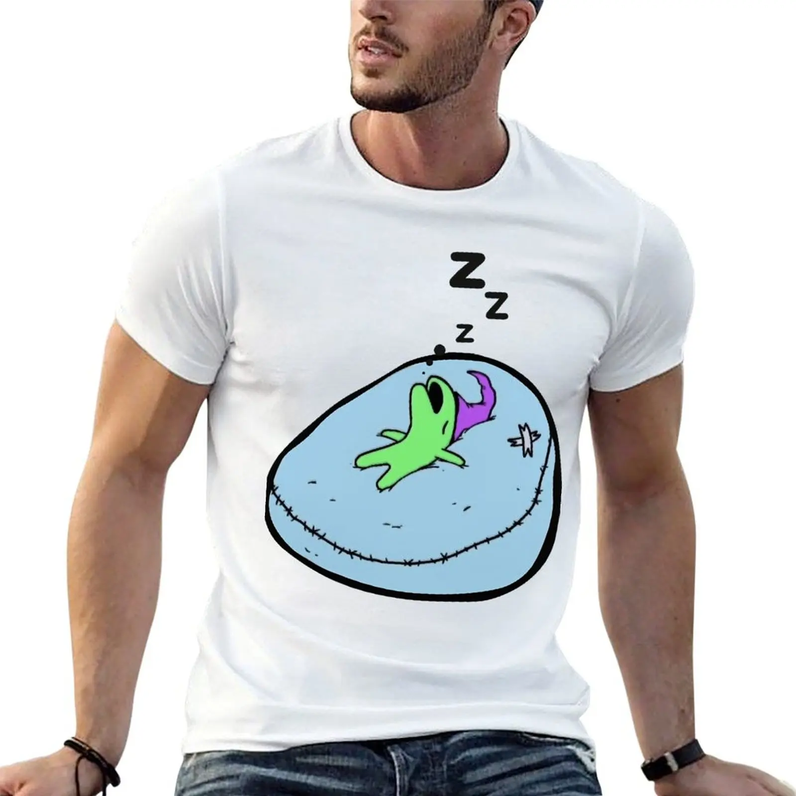 

Smiling Friends sleeping glep T-Shirt t shirt for man g man t shirts for men T-Shirt