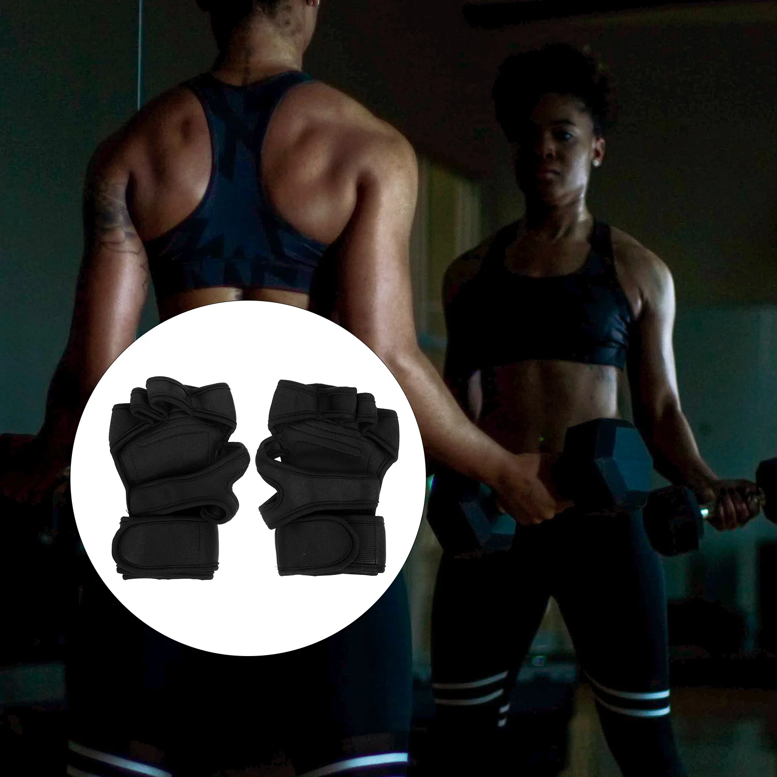 

Palm Wrist Guard Lifting Gloves Protector Guards Gym Exercise Protection Padded