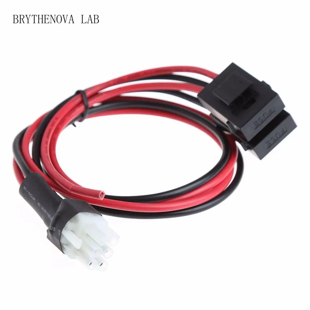 30A 1M Fuse 6 PIN Short Wave Supply Power Cord Cable for Yaesu FT-857D FT-897D