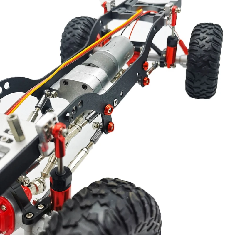 Eco-Friendly-32Pcs Metal Connecting Rod Screw Gasket Shim Washer Rest For WPL C14 C24 C34 C44 MN D90 D91 D99S RC Car,Grey