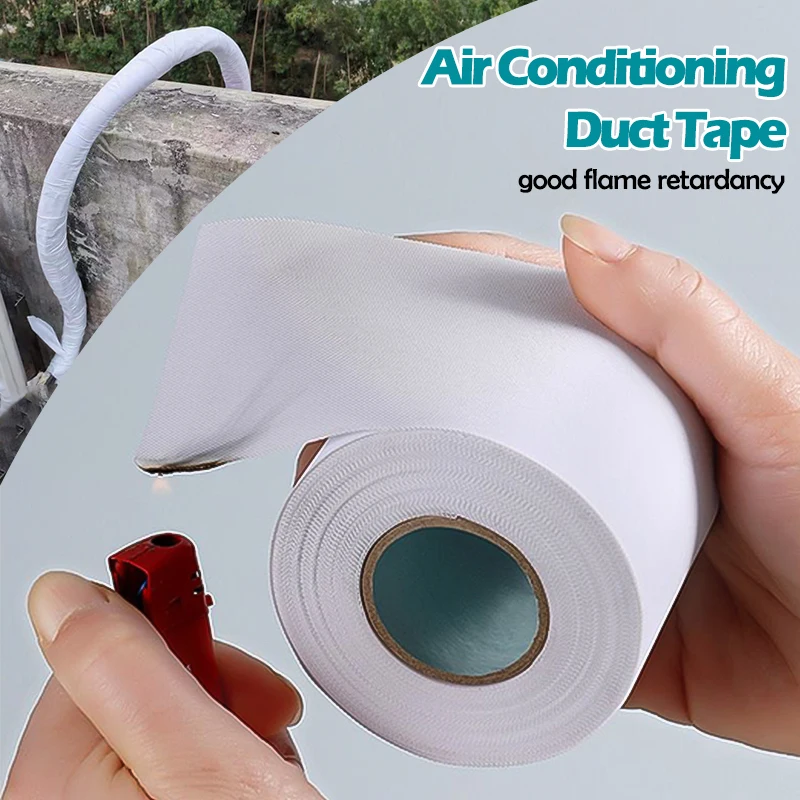 

Waterproof Duct Tape Strong Industrial Grade Duct Tape 60mm Sealing and Patching Hot and Cold HVAC Ducts Shield Thermal Tape