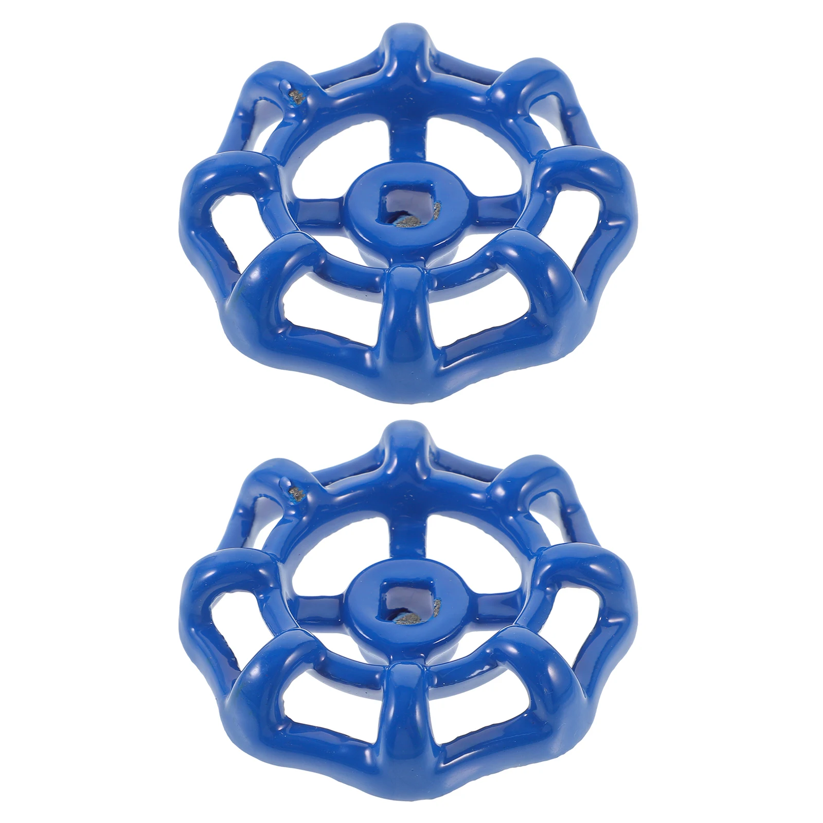 

2Pcs Valve Wheel Handle Gate Valve Faucet Replacement Metal Hose Bib Durable Practical Hose Bib Handle Replacement