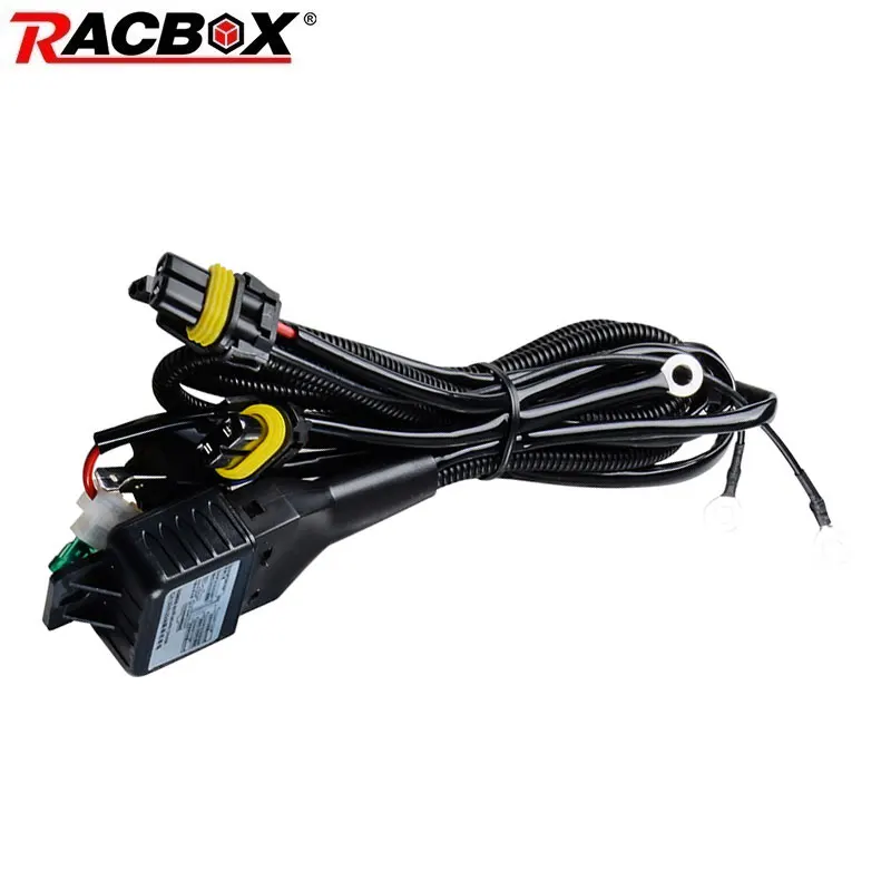 12V 35W 55W HID Bi Xenon H4 Wire Harness Controller For Car Headlight Retrofit HID Bixenon Xeon H4 Hi-Lo Connection Accessories