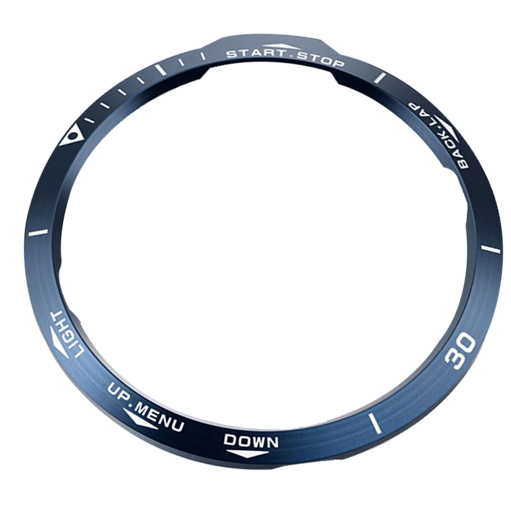 قطعة واحدة من إطار الساعة من الفولاذ المقاوم للصدأ لغطاء حلقة حماية متين 6X مقاوم للأوساخ وخفيف الوزن للاستخدام الخارجي