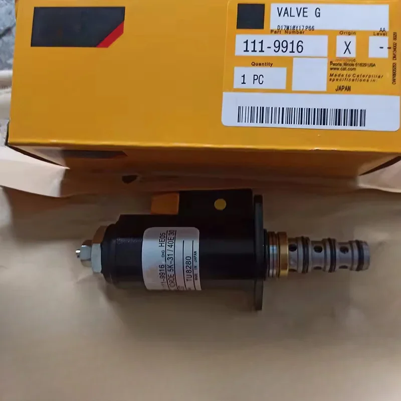 E320B E320C E320D Excavator KT320B/C/D Hydraulic Pump Solenoid Valve 111-9916 For Caterpillar CAT 1119916 SKY5P-12-D