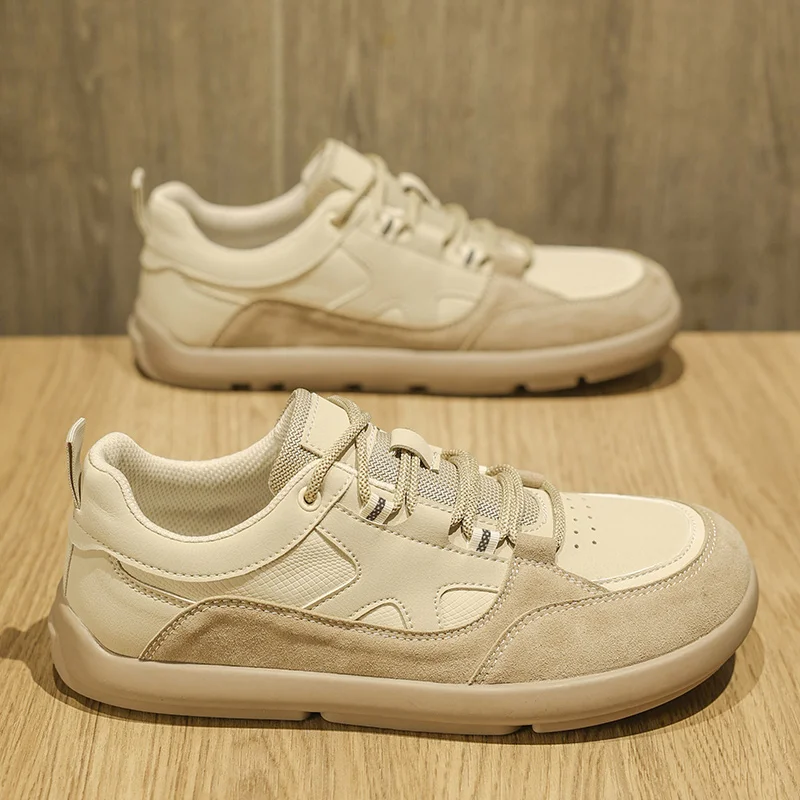 

2025 Spring New Rubber-Plastic Sole Casual Board Sneakers for Outdoor Sports - Comfortable, Soft, Slip-Resistant, Durable, and T