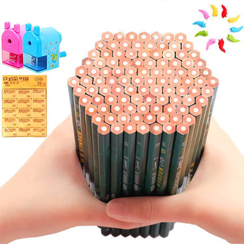 HB Writing Pencil Not Easy to Break Student Children's Set Wholesale Dream Fulfillment Brand 2B Exam Drawing Pen