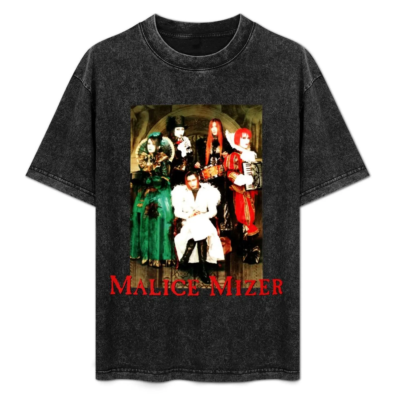 

MALICE MIZER - Voyage tour band picture (J-rock visual kei band) T-Shirt Stretch Fabric Comfort T-Shirt