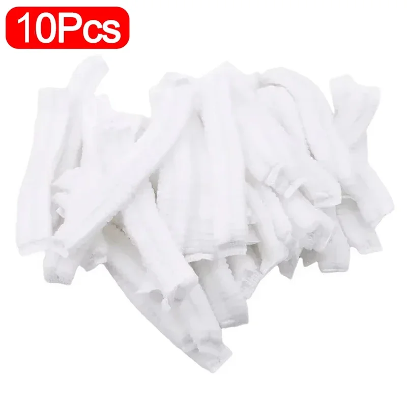 100/50/10PCS Einweg Vlies Stoff Hut Elastische Sterile Kappen Wimpern Verlängerung Kopf Abdeckungen Spa Salon Schönheit zubehör