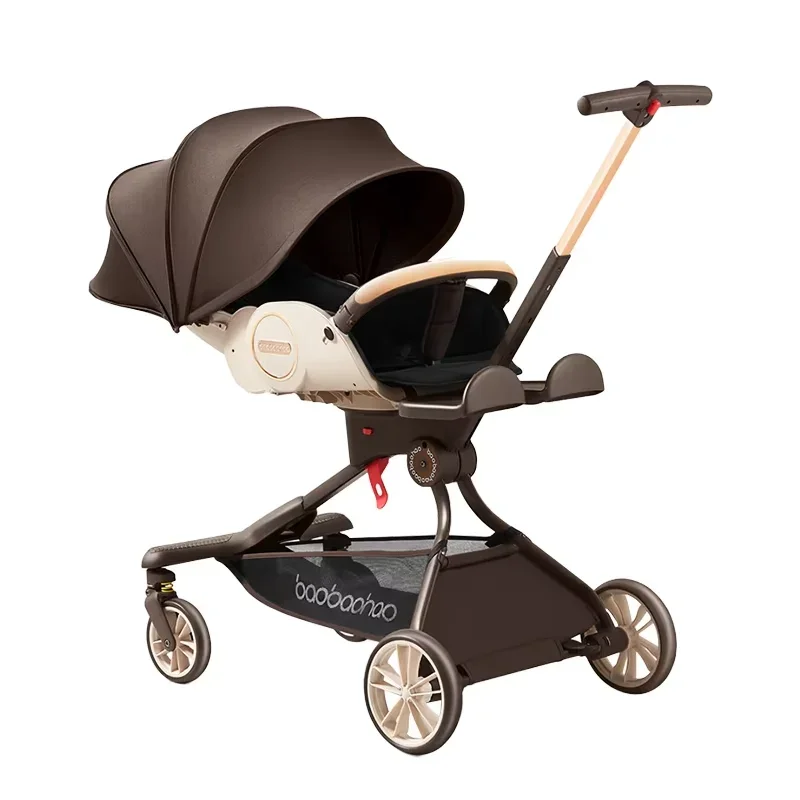 Baobaohao V9 China supply wholesale lightweight baby stroller one step folding baby cart