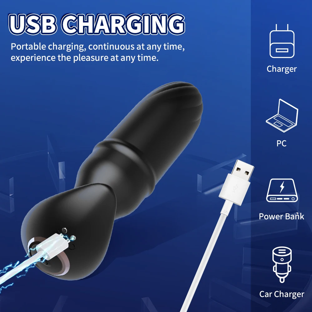 جديد شرجي ألعاب جنسية للرجال والنساء تهتز بعقب المكونات الشرج دسار هزاز مع 10 ترددات APP سيليكون جهاز تدليك للبروستاتا