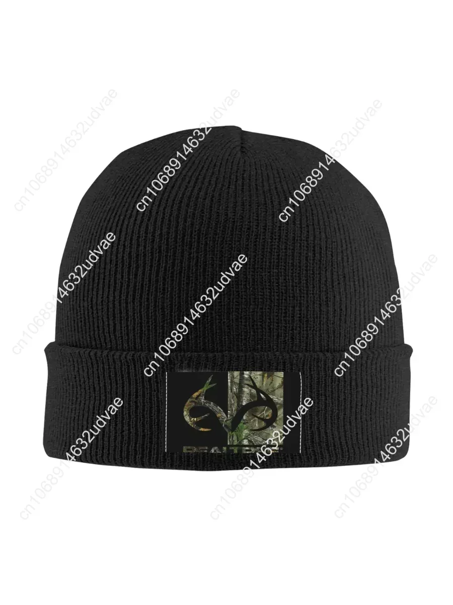 

Realtree American Deer Buck Logo Hunting Camo Knitted Beanie Hat Beanies Cap Winter Fashion Adjustable