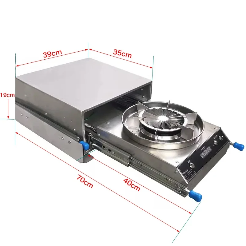 Retrofitting a RVE with a Pulse Pull Diesel Range, Off road C-type Vehicle Mounted Outdoor Fuel Range, High Altitude Windproof G