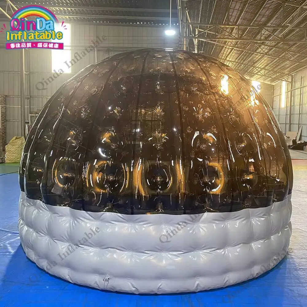 

g Inflatable Lodging Beach Hotel House Inflatable Luna Restaurant Tent For Cover