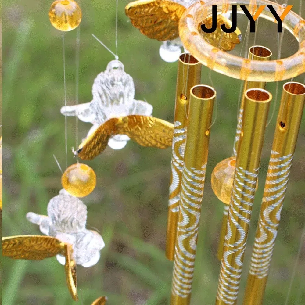 Angel Cupid Creative Wind Chime Pendant Warm Home Decoration Pendant Student Gift  Antique Resonant Hanging Windchim