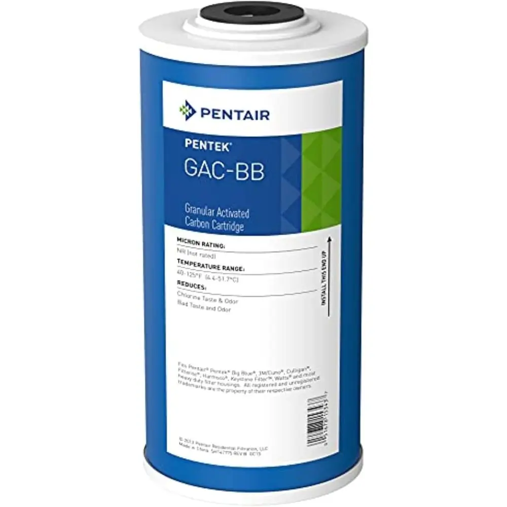 

10-Inch Whole House Heavy Duty GAC Replacement Cartridge - Granular Activated Carbon Filter