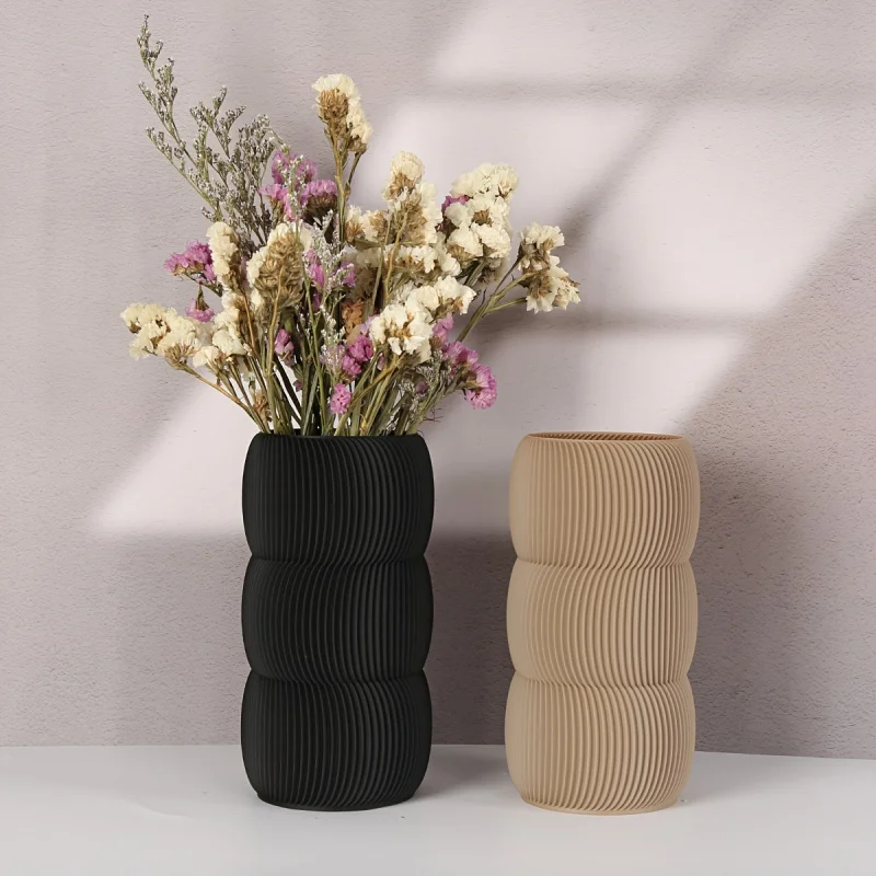 1 Stück, dekorative Vase im Bohemian-Stil, Vase für die Inneneinrichtung, perfekt für getrocknete Blumen