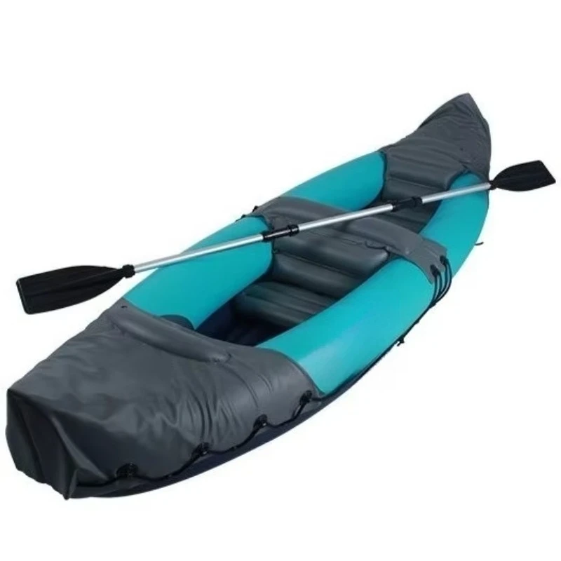 

Best Selling Cash Commodity Two Person Waterplay Foldable Durable Explore Travel Portable Inflatable Kayak Boat