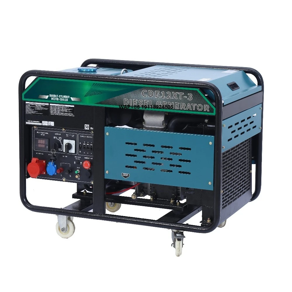 

10KVA 120V 220V 240V 380V EV80 Dual Cylinder Generator Water Cooled System Quiet Operation for Hotel Warehouse