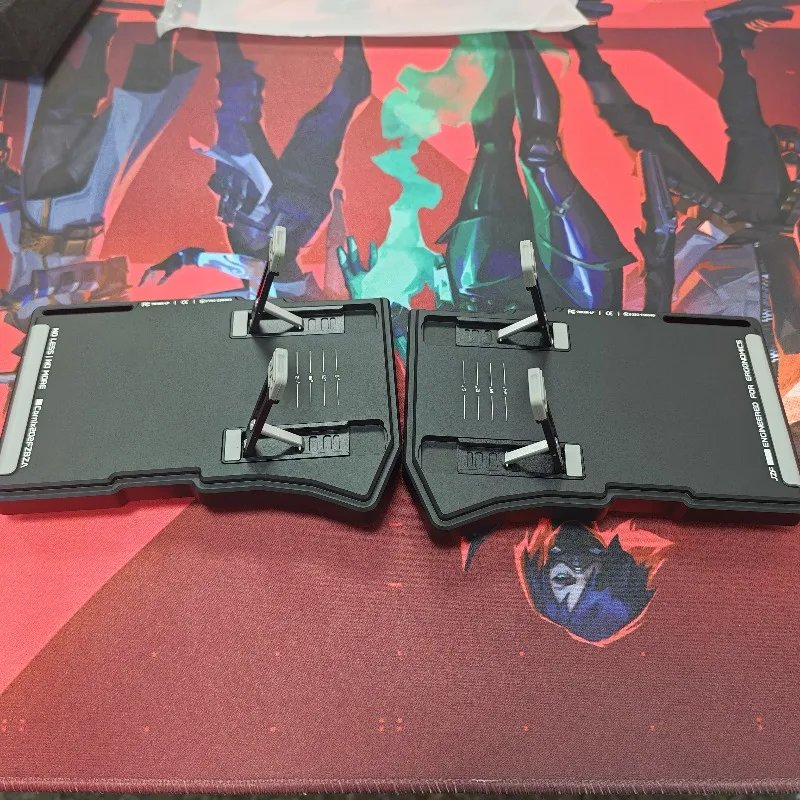 Hot Sales NEW Cornix Split Keyboard Custom CNC VIAL Changing Key Bluetooth 2.4G Wired  Kaih Choc V2 Axis Ergonomic Keyboard