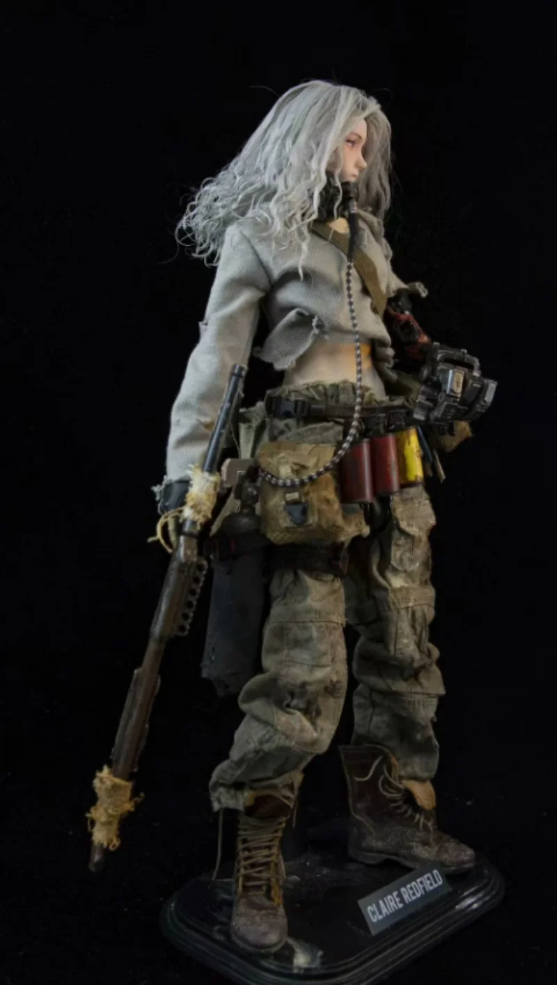 Modello di pantaloni da soldato in scala 1/6 per stile terreno esausto da 12''