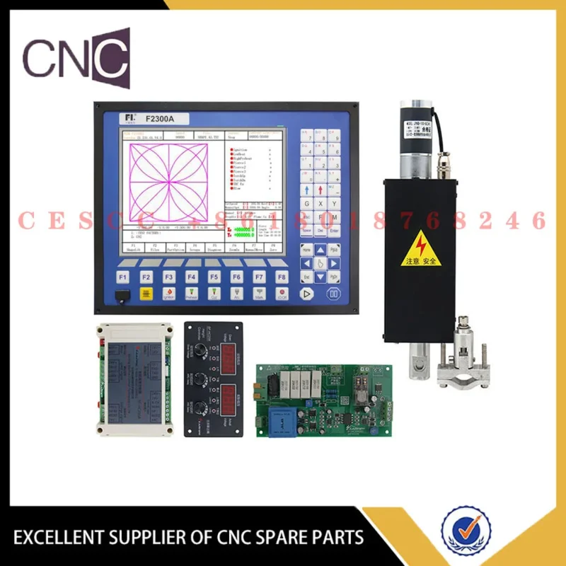 

THC Plasma Controller KIT F2300A SF-HC25K JYKB-100-DC 24V 2Axis Cut Machine Torch Height Control for CNC Parts