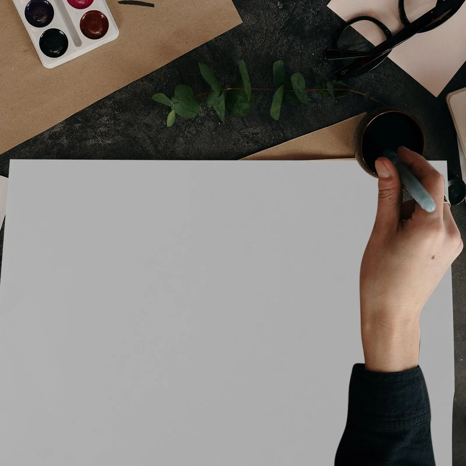 50 Sheets Rice Paper for Chinese Calligraphy Xuan Painting Practice Sumi Ink Brush Writing Not Easily Penetrated