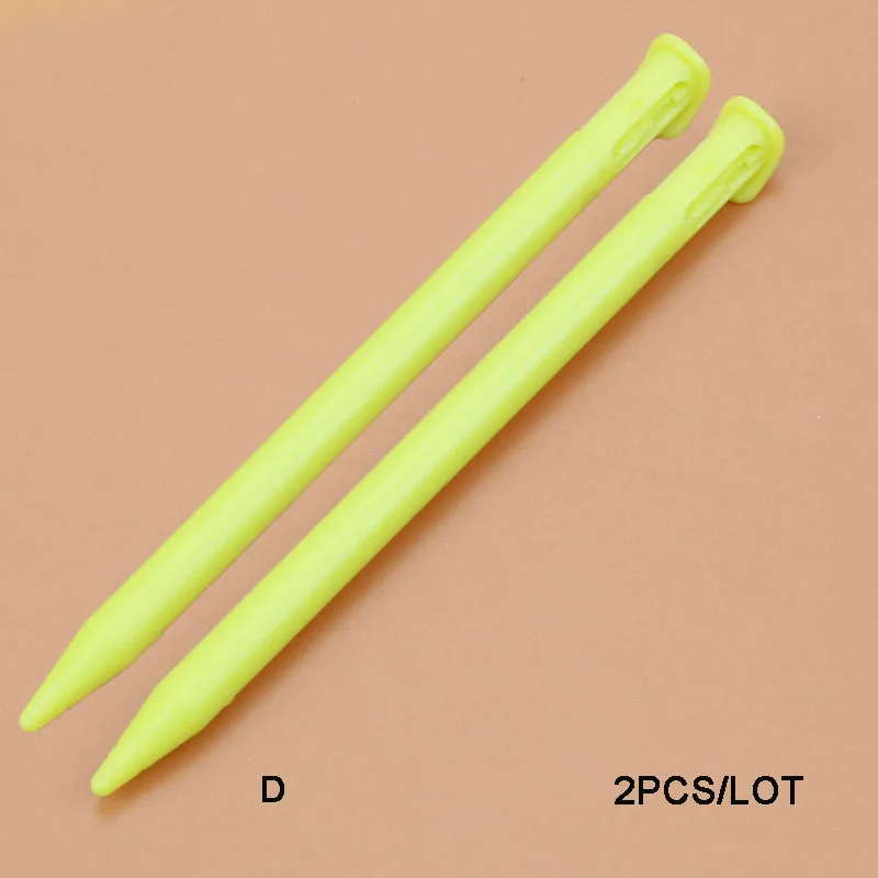 YuXi 2PCS For NDSL NEW 3DS XL LL Screen Pen  Touch Screen Pen  Game Console Touch Resistance Pen Handwriting Pen  Plastic Pen