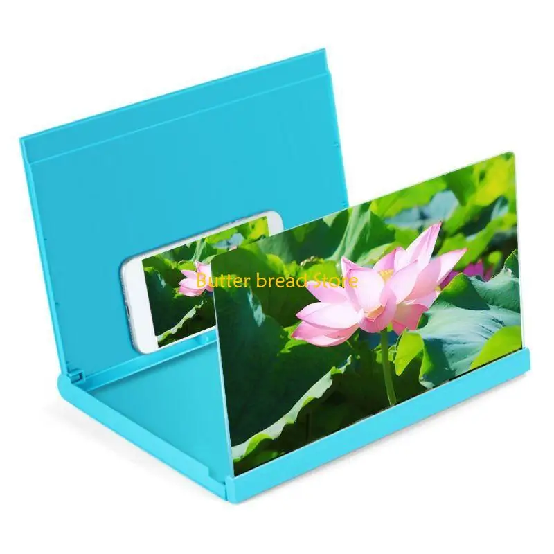 W89C High Definition Movie Amplifying Projector Base Holder 3D Screen Video Magnifier