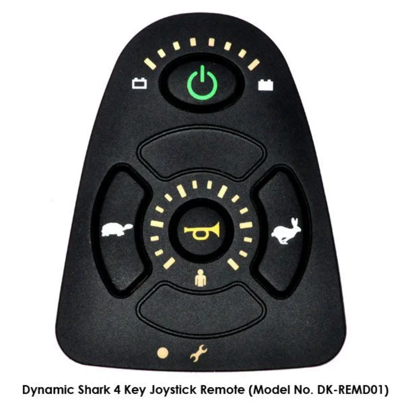 Dynamic Shark Joystick remote controller 4 keys DK-REMD01 AND DK-REMD01B