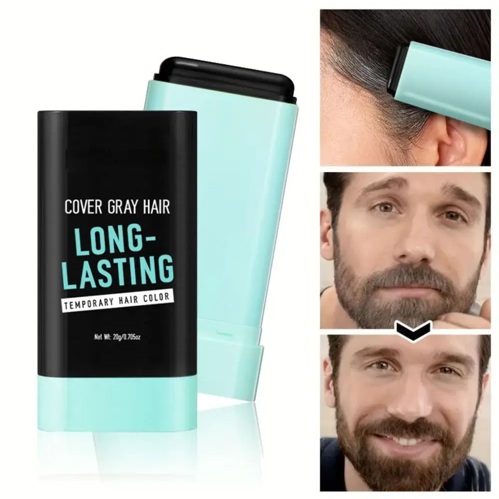 

New Waterproof Comb Hair Dye Sweat-proof Easy to Use Hair Colouring Cream Black Color 2 in 1 Instant Dye for Gray Hair Coverage