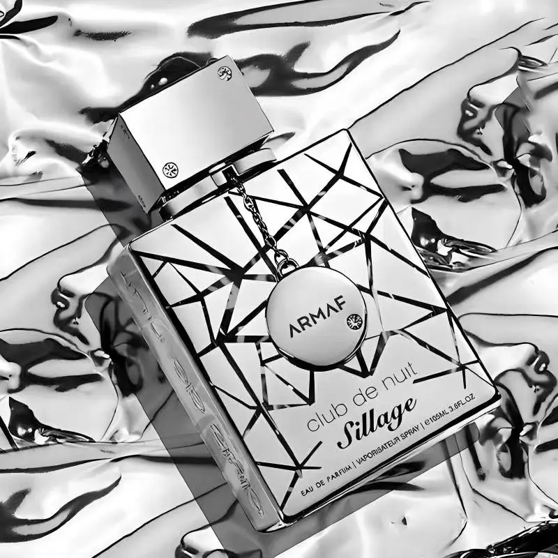 Armaf Club De Nuit Silage Unisex perfume, 3.6oz, flower scent, wood musk tone, perfume suitable for both men and women, lasting