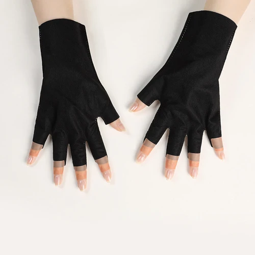 Imagen 2 del producto Guantes de protección contra radiación UV, lámpara LED, guante de protección UV para uñas, secador de uñas de Gel, equipo de Arte de uñas ligero
