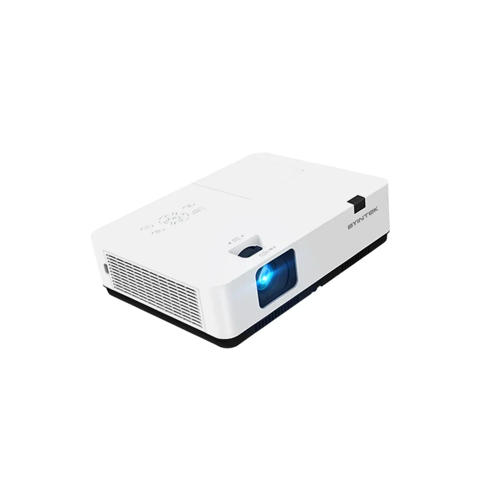 Proyector de Alta Calidad de 3500 Lúmenes Ansi para Luz Diurna BYINTEK K201 3LCD, Proyector de Oficina con Resolución de 1024x768, Proyector para Estudio Escolar