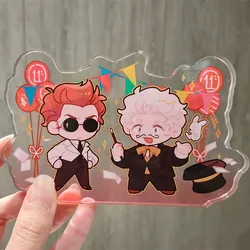 Good Omens Gift Toy Figures Acrylic Stand Anime Model Action Figure Ornament Kids Accessories Models Desktop Ornaments
