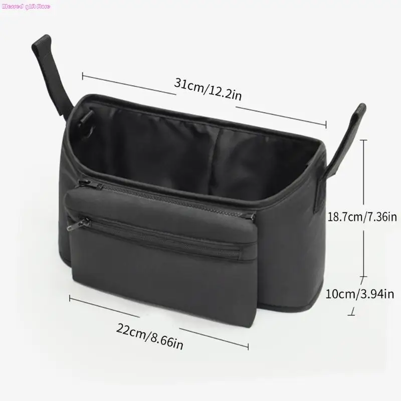 D0JC Baby Stroller Large Capacity Pram Storage Bag Wear-resistant Case