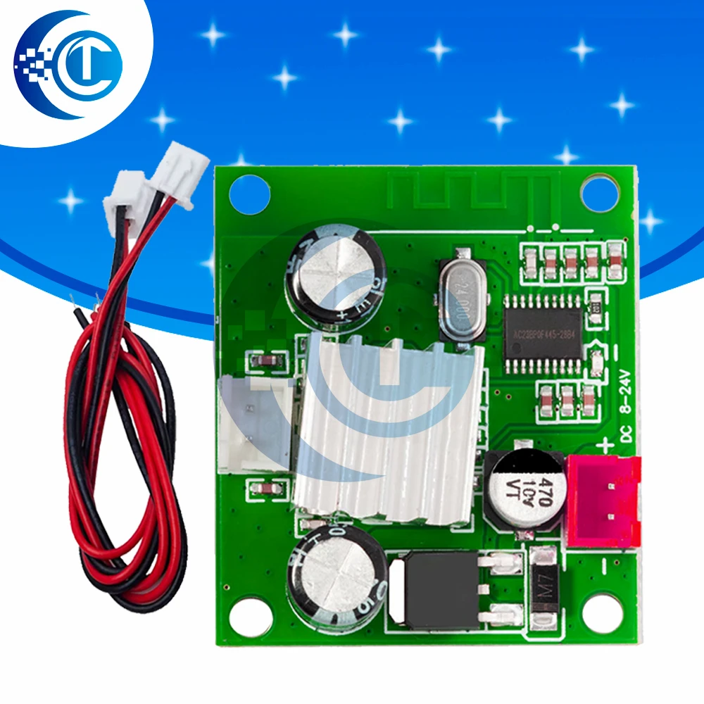 Bluetooth 30W Power Amplifier TWS Speaker Sound Module Board Audio Receiver Bluetooth Power Amplifier Board Two-way Stereo