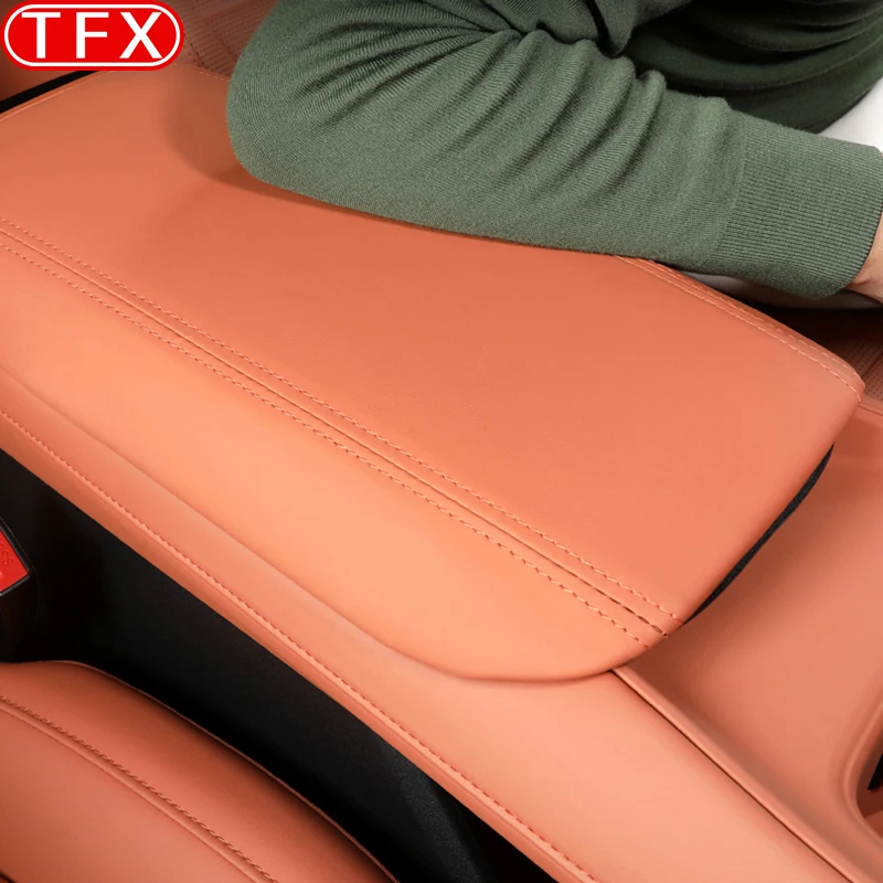

For Changan Deepal S05 2024-2026 Car Styling Armrest Box Cover Interior Center Console Armrest Protective Cover Accessories