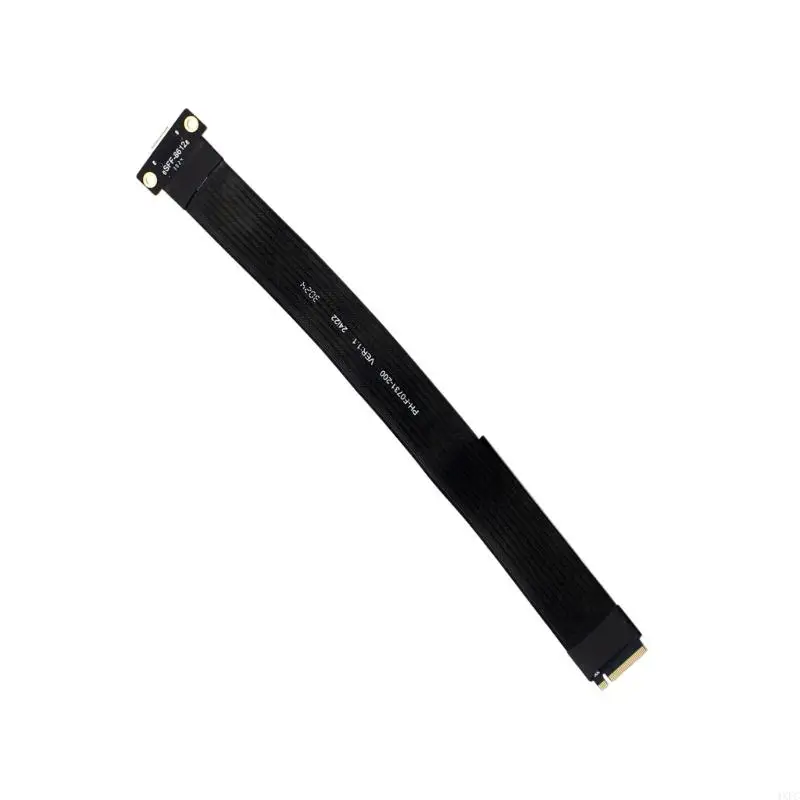 M.2 NVME-Oculink 4i 연장 케이블 (SSD 그래픽 카드용 M2 M 키 - SFF-8612 어댑터 PCIe 4.0 Gen4 케이블, 데스크탑/노트북용)