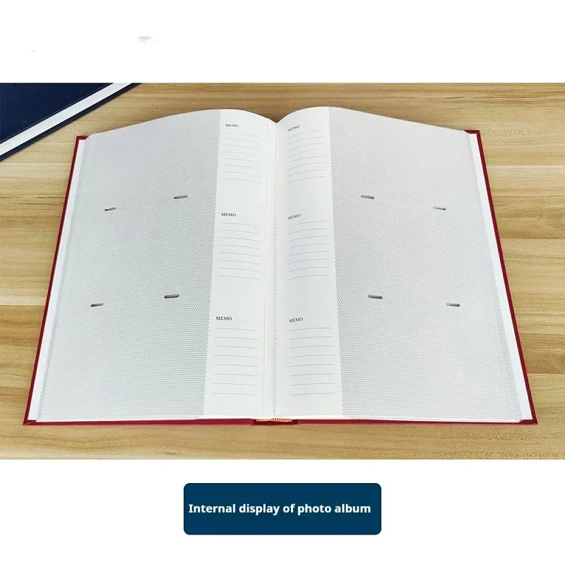 Premium Photo Album with Postcard Storage, 300 Photo Capacity, Versatile Picture Organizer, Memories, 6" image 5
