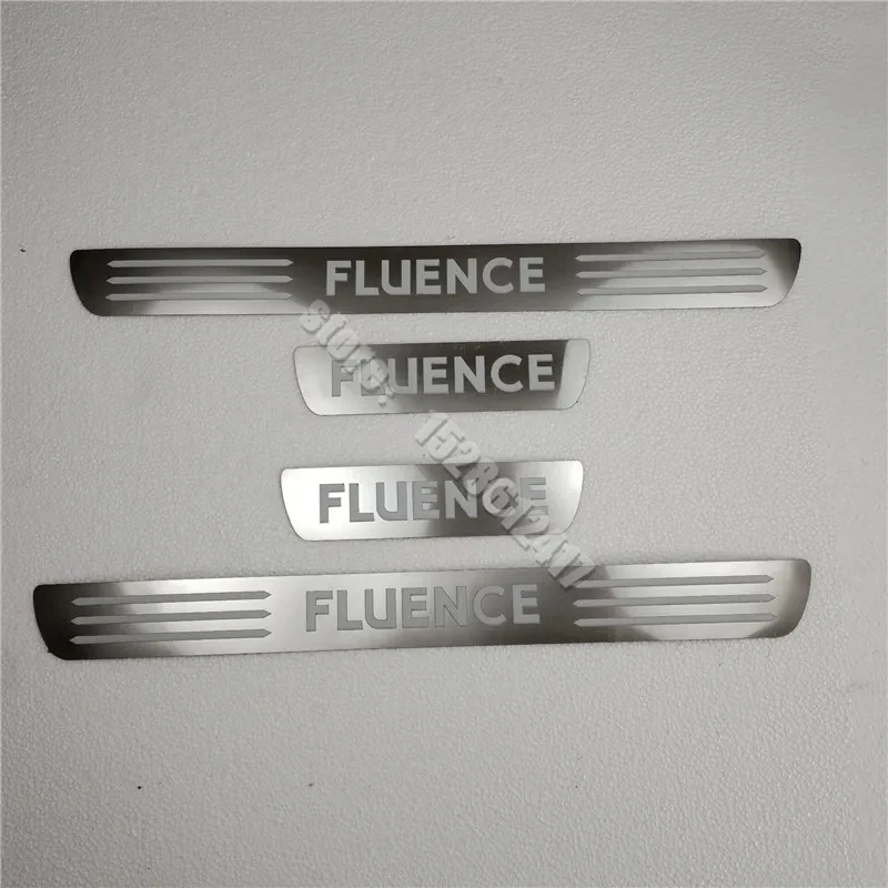 

Для Renault Fluence 2010 2011 2012 2013 ~ 2016 накладка из нержавеющей стали/накладка на порог, приветственная педаль, автомобильные аксессуары