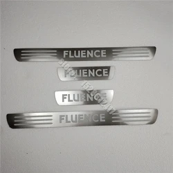 For Renault Fluence 2010 2011 2012 2013~2016 Stainless Steel Scuff Plate/Door Sill Scuff Plate Welcome Pedal Car Accessories