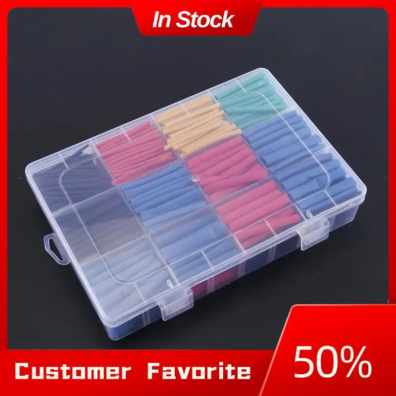 AT03 Top 850PCS High Quality Heat Shrink Matching Tube 2:1 Heat Shrink Tube Various Combinations