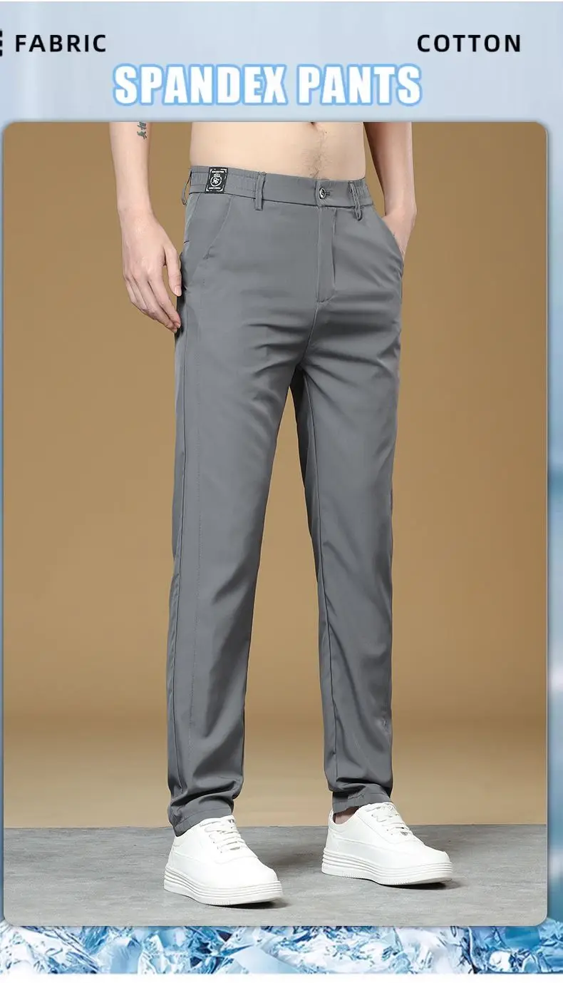 Spring and Autumn Men's Golf Pants High Quality Elastic Fashion Leisure Multi Functional Breathable Pants in Multiple Colors