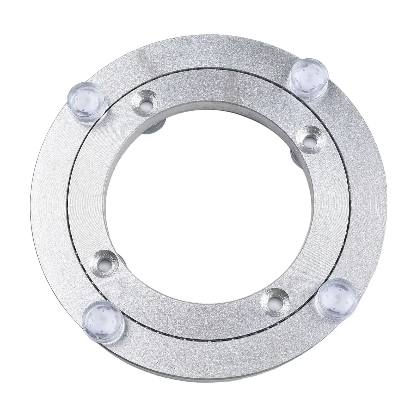 Druable High Quality Practical Brand New Rotating Bearing Kitchen Tool Silver For Kitchen Dining Table 12-39cm 1pcs